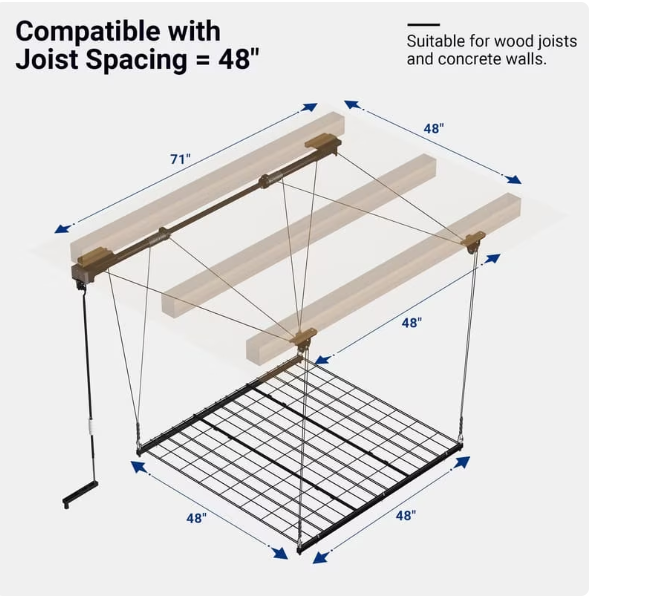 Roof Top Tent Ceiling Hoist